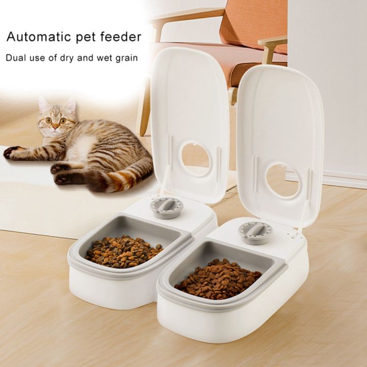 Cat Automatic Feeder Pet Feeders Alarm Clock Timing Automatic Dog ...