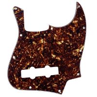 KR- Jazz J Bass Pickguard Scrach Plate Dark Brown Tortoise for USA/Mexican Style