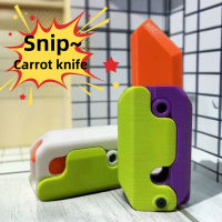 3D Printing Gravity Jump Small Radish Knife Mini Model Decompression Toy Gift For Boys Girls Children