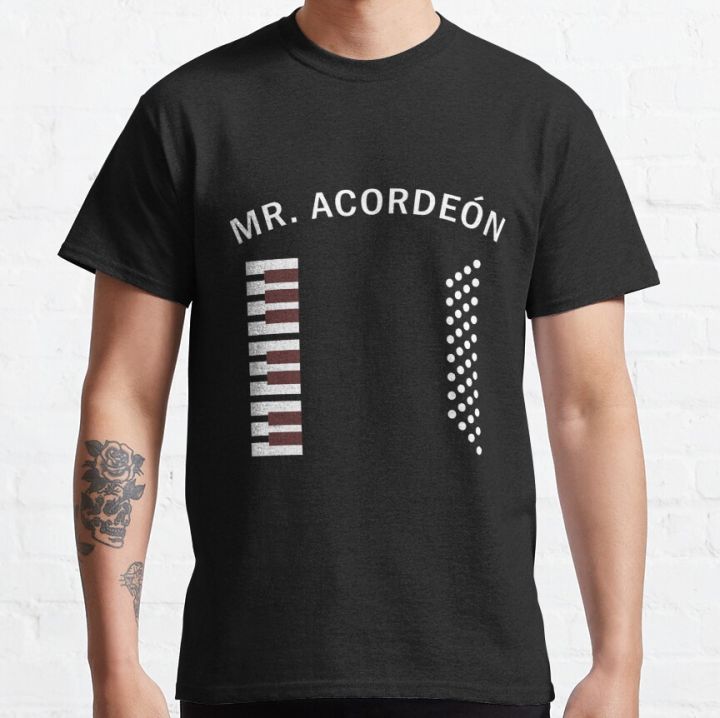 Kaos Playera Mr. Acordeon Camiseta de Musica Nortena T-Shirt Pria Wanita |  Lazada Indonesia