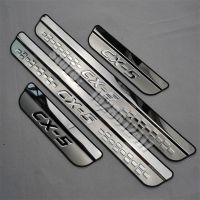 High Quality Stainless Steel scuff plate door sill Trim For Mazda CX-5 CX5 2017 2018 2019 2020 Car Accessories Car-styling