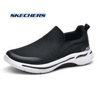 Skechers_Arch Fit Shoes รองเท้าเดินชาย Mens Casual Shoes สเก็ตเชอร์ส รองเท้า ผู้ชาย Gowalk 6 Foamies Shoes - 243000-NVY