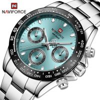 ZZOOI NAVIFORCE New Original Watches For Men Fashion Luxury Brand Stainless Steel Waterproof Quartz Wrist Watch Man Classic Wild Clock