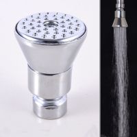 1PCS Zine alloy Water saving Shower Head Pressurized Top Sprinkler Mini Shower Spray Nozzle Home Hotel Bathroom Accessories