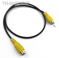 ✿  0.5m and 1m AV Male to RCA Female Extension Cord AV Aux Cord RCA Aux Cable Video Line for Car Audio Wire