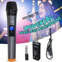 《Miss you electronic》ไมโครโฟนมือถือ UHFProfessional สากลพร้อมตัวรับสัญญาณ USB สำหรับ Cherokefor ChurchAmplifierMicrophone Accessories