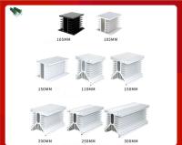 aluminium heatsink โซลิดสเตท แผ่นระบายความร้อน ซิงค์ระบายความร้อนสำหรับ โซลิดสเตทรีเลย์ 3 เฟส