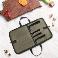 【CW】 FoldingTool Canvas Chef Durable Storage Pockets with Handle