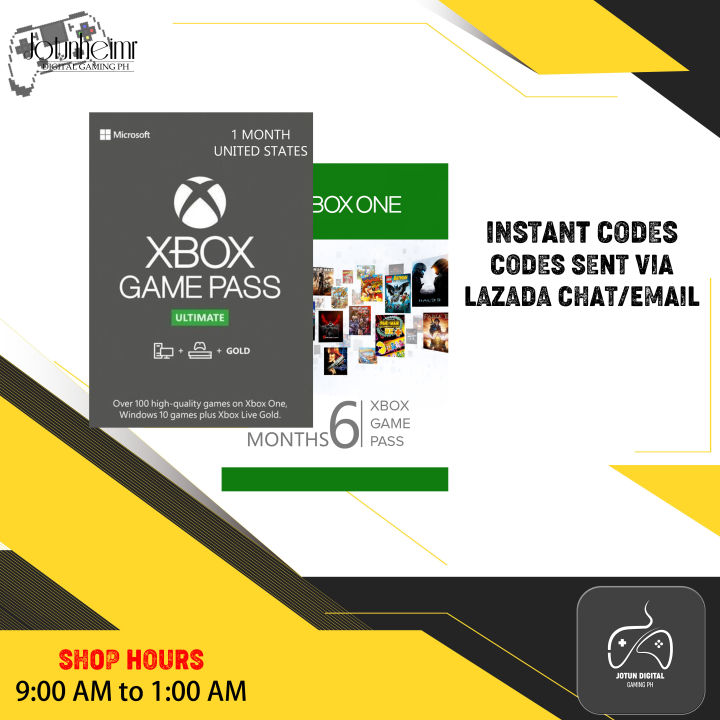 Xbox Game Pass Ultimate (US), Digital Code