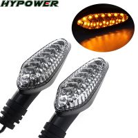 ☋สัญญาณเลี้ยว LED ไฟกะพริบสำหรับ DUCATI Monster 695 696 796 821 1100/S/EVO 1200ตัวบ่งชี้ของประดับจักรยานยนต์ด้านหน้า/หลัง