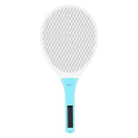 Electric Mosquito Swatter Rechargeable Powerful Household 2-in-1 Durable Lithium Battery Mosquito Swatter Mosquito Repellent Light Artifact Fly Swatter