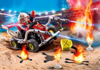 Playmobil 70554 Stunt Show Stunt Show Fire Quad สตั๊นท์โชว์ รถแข่งดับเพลิง