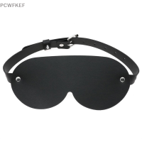 PCWFKEF หน้ากากเซ็กซี่หนัง PU หน้ากากหนังพังก์โกธิคคอสเพลย์ปิดตา Masquerade ทาส Tease SEXY PARTY blackout Eye Mask PARTY costume