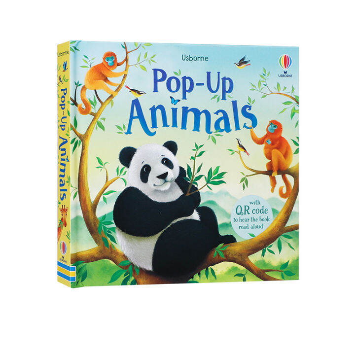 Usborne Pop-Up Animals Children's English Enlightenment Cognitive Early ...