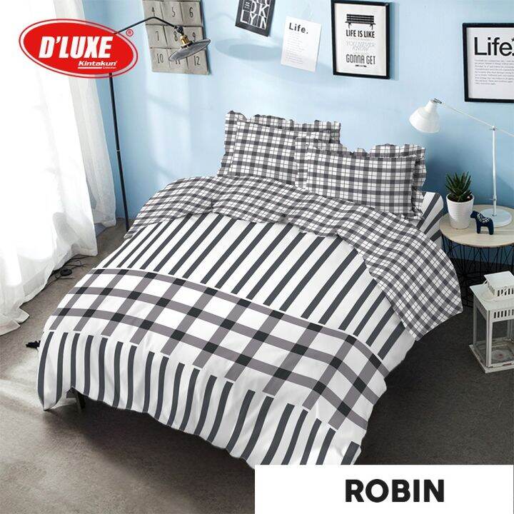 Kintakun Bed Cover Set D'Luxe NO Edition Uk. 180x200 Robin Lazada