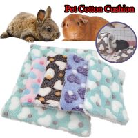 【YF】 Pet Accessories Winter Warm Thickened Hamster Pad Nest Love Printed Cute Cotton Skin-friendly Comfortable Rodent Bed Mat