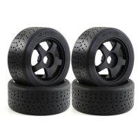 8Pcs 5-Spoke 100X42mm Tire Tyre 17mm Wheel Hex for Arrma 1/7 Infraction Felony Limitless RC Car Upgrade Parts