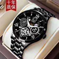 2023 Swiss counter famous watch imported movement automatic mechanical watch mens hollow out luminous waterproof stainless steel mens watch mens