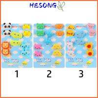 HESONG 10 PCS/ 30 PCS ของขวัญสำหรับเด็ก มินิน่ารัก เด็กวัยหัดเดิน นำมาใช้ใหม่ ส้อมผลไม้สำหรับเด็ก ฟาร์มสัตว์การ์ตูน ไม้จิ้มฟัน อาหารสำหรับเด็ก