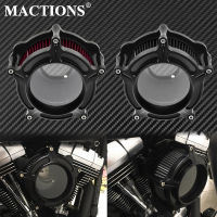 Motorcycle Air Filter Cleaner System Intake Kit CNC Aluminum For Harley Sportster XL48 883 Touring Road Glide Softail Dyna FXDLS