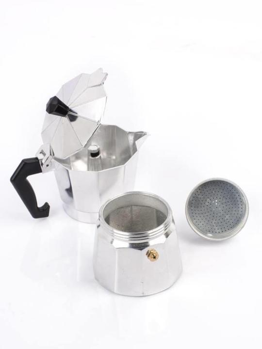 กาต้มกาแฟสด-moka-pot-หม้อต้มกาแฟสด-เครื่องชงกาแฟสดแบบพกพา-ขนาด-3-cup-150-ml