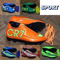 รองเท้าเด็กสตั๊ด CR7 SIZE.31-39 มี 5 สี ทรงสวย ใส่สบาย รองเท้าฟุตบอลเด็ก รองเท้ากีฬา รองเท้าเพื่อสุขภาพ  [SKUAG01]