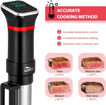 Uten Digital Meat Thermometer with Backlight Display Uten