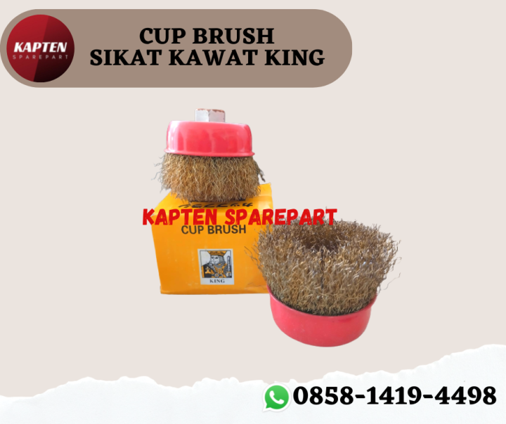 Sikat Kawat/Brush Cup/Sikat Mangkok 3 Inchi/King | Lazada Indonesia