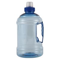 1L Big Free Sport Gym Training Party Drink Water Bottle Cap Kettle Color:Blue Capacity:1 L