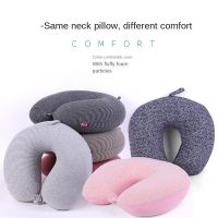 U-shaped Neck Pillow Simplicity Foam Particle Office Travel Lunch Nap Neck Pillow Portable pillow For Airplane Sleeping by Car