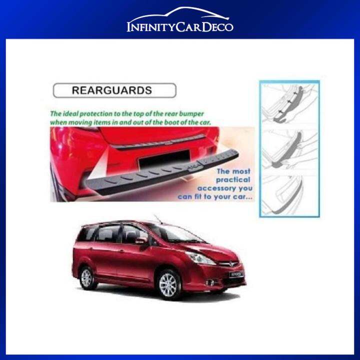 Perodua Exora 20092014 Rear Bumper Step Protector Guard Lazada