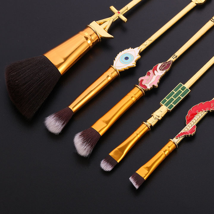 hot-japan-anime-jujutsu-kaisen-makeup-brushes-tool-set-10pcs-cosmetic-powder-blush-eye-shadow-blending-eyebrow-brush-maquiagem