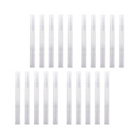 21Pcs Transparent Empty Nail Oil Pen Cosmetics Container Lip Gloss Applicators Liquid Tube (NO.1, 3ml)