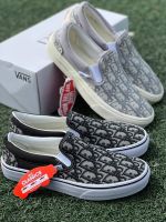 รองเท้าVans D i o r SIZE.36-44 รองเท้าแวนส์ รองเท้าลายมาใหม่ รองเท้าผู้ชาย ทรงสวย ใส่สบาย ลายมาใหม่ (สินค้าพร้อมส่ง) H7A008