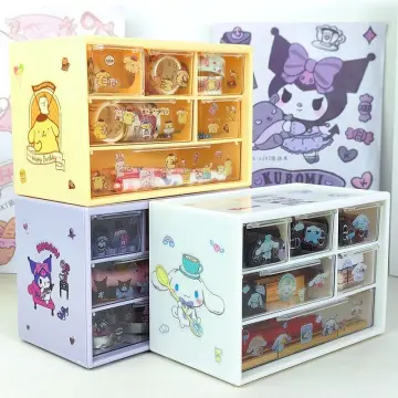 Miniso x Sanrio STORAGE BOX DRAWER ORGANIZER (Pompompurin) - New