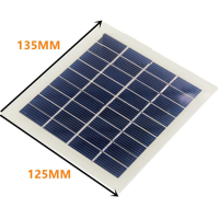 Solar cell ขนาด 9V 140-150mA solar panel