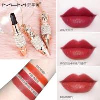 (ใหม่/แท้)  ลิปสติก 3 สีในแท่งเดียว เนื้อแมท กันน้ำ ติดทน ZKYO lipstick ลิปติ๊กต็อก ดังมาก เครื่องสำอาง NO.03