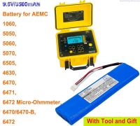 xphb22 Cameron Sino 3500mAh Battery 2960.21 for AEMC 1060 4630 5050 5060 5070 6470 6470/6470-B 6471 6472 Micro-Ohmmeter 6505