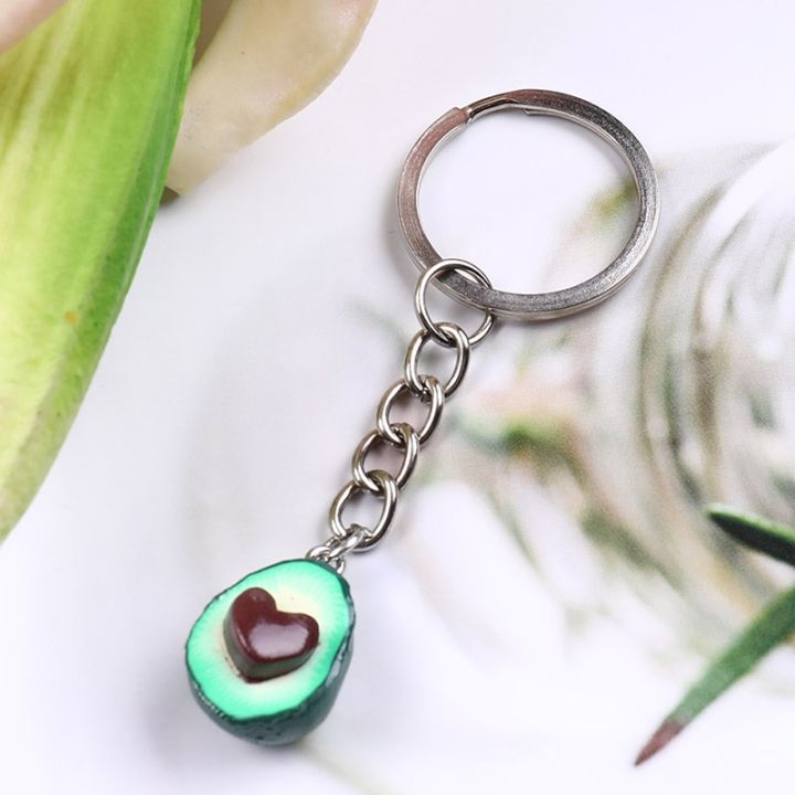 cw-fruit-avocado-heart-shaped-keychain-chain-pendant-fashion-jewelry-friend