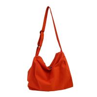 กระเป๋าผ้า กระเป๋าสะพายไหล่ แฟชั่นสำหรับผู้หญิง ulzzang canvas Women hobo bag messenger bag shoulder bag for Women