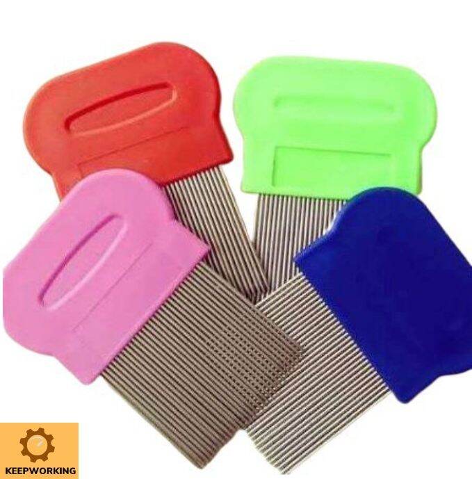 Keep Working Hair Lice Comb Density Teeth Flea Nit Dust Free Removal