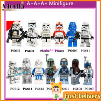 Adoolla ขายดี Minifigures สตาร์วอร์สตอร์มทรูปเปอร์ของเล่นบล็อกตัวต่อ Pg601-614【cod】