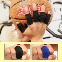 （HOT） Manufacturers supply a large number of nylon finger guards blue black knitted basketball guards