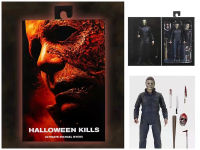 NECA Michael Myers Action Figure With LED Halloween UltimateToy Doll Christmas Halloween Gift