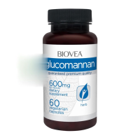 BIOVEA GLUCOMANNAN 1200 mg / 60 Vegetarian Capsules