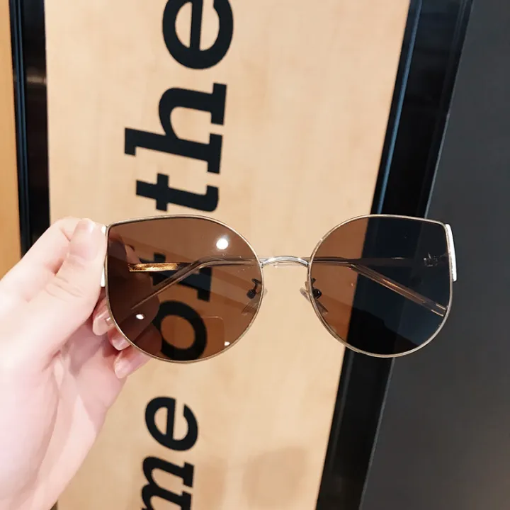 Douyin Online Influencer Street Snap New Qin Lan Same Type Glasses Cat ...