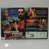 Media Play DVD 2in1 : Taking of Pelham 1 2 3, The + Vantage Point / ดีวีดี 2 เรื่องใน 1 แผ่น: ปล้นนรก รถด่วนขบวน 1 2 3+แวนเทจ พอยท์ เสี้ยววินาทีสังหาร (DVD-Vanilla)