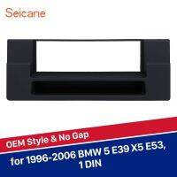 Seicane เครื่องเล่นดีวีดีติดวิทยุติดรถยนต์1 Din,สำหรับ1996 1997 1998-2006 Bmw 5 E39 X5 E53สเตอริโอแต่งแผงหน้าปัด