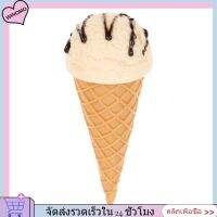 WINOMO ไอศกรีมจำลองรุ่นพีวีซีไอศกรีมของเล่นไอศกรีมสังเคราะห์กรวยตู้โชว์ของร้านค้าเสา