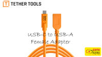 TETHER TOOLS USB-C to USB Female Adapter รับประกัน 3เดือน ___By CapaDigifoto___